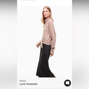 New Wilfred Lorin Sweater in a size S. Worn once!